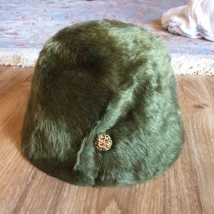 Flechet Paris Vintage Green Hat